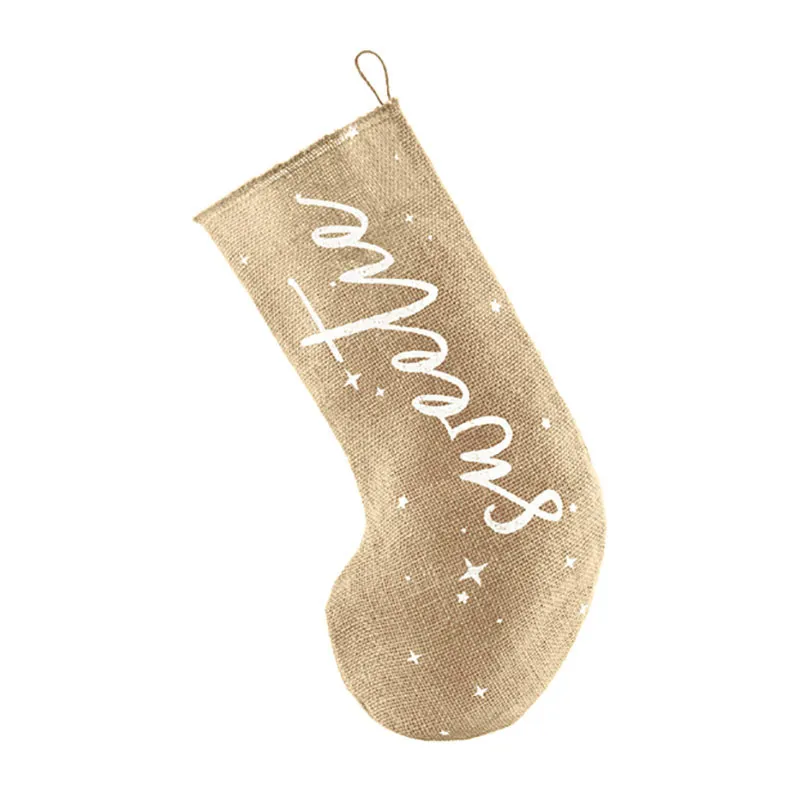 Chaussette de décoration Sweetie blanc - 23x39,5cm - PARTY DECO-1
