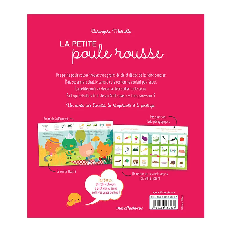 La petite poule rousse - 3+-4