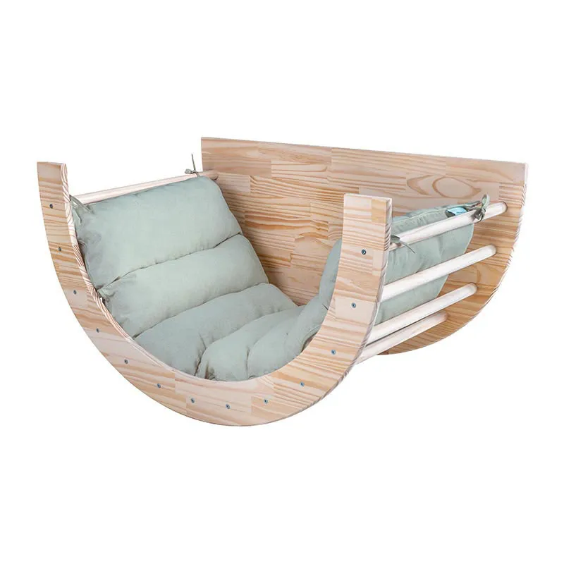Coussin pour arche Montessori Aiguemarine - 7x60x160cm-1