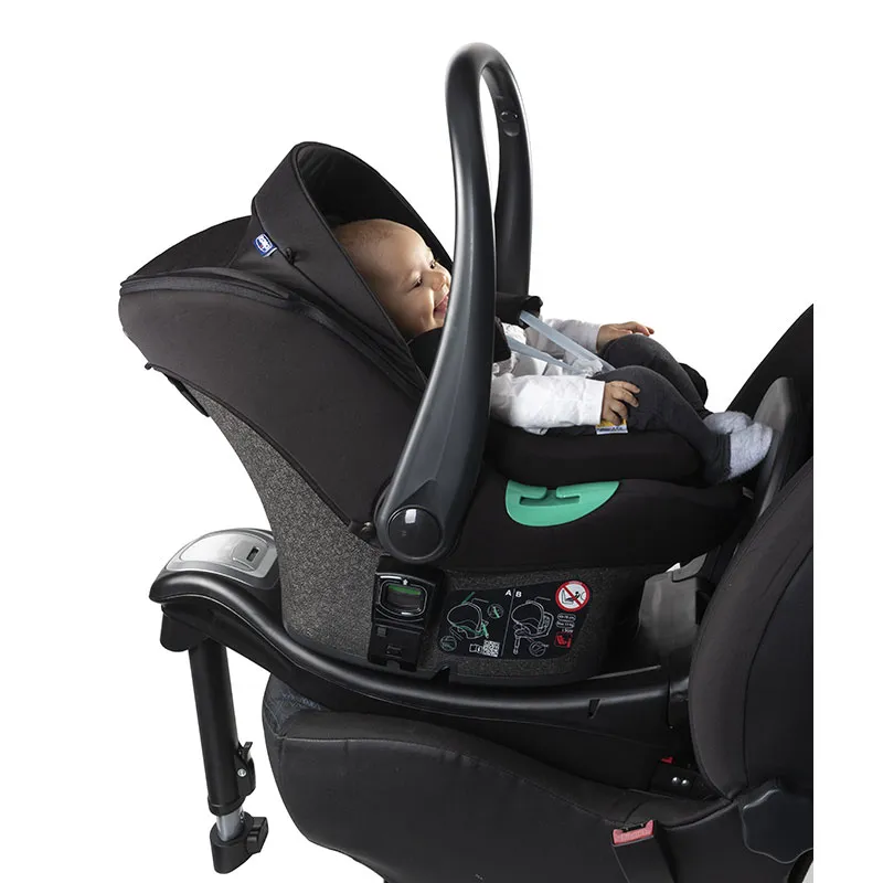 Siège-auto Kiros Evo i-Size 40-78cm avec Base Isofix - Noir-12