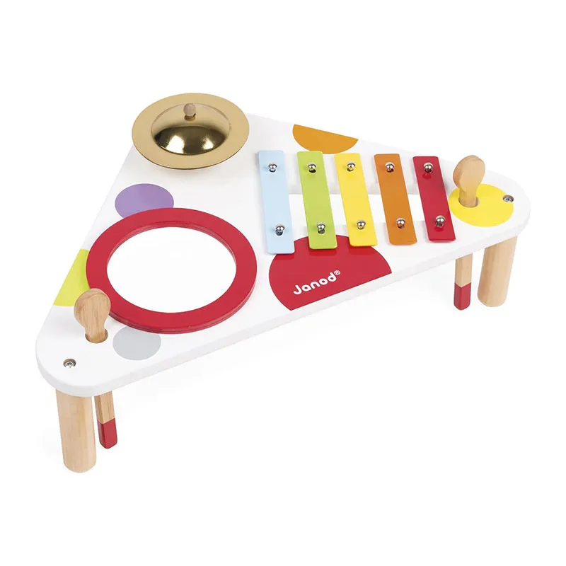 Table musicale en bois Confetti - 12m+-0