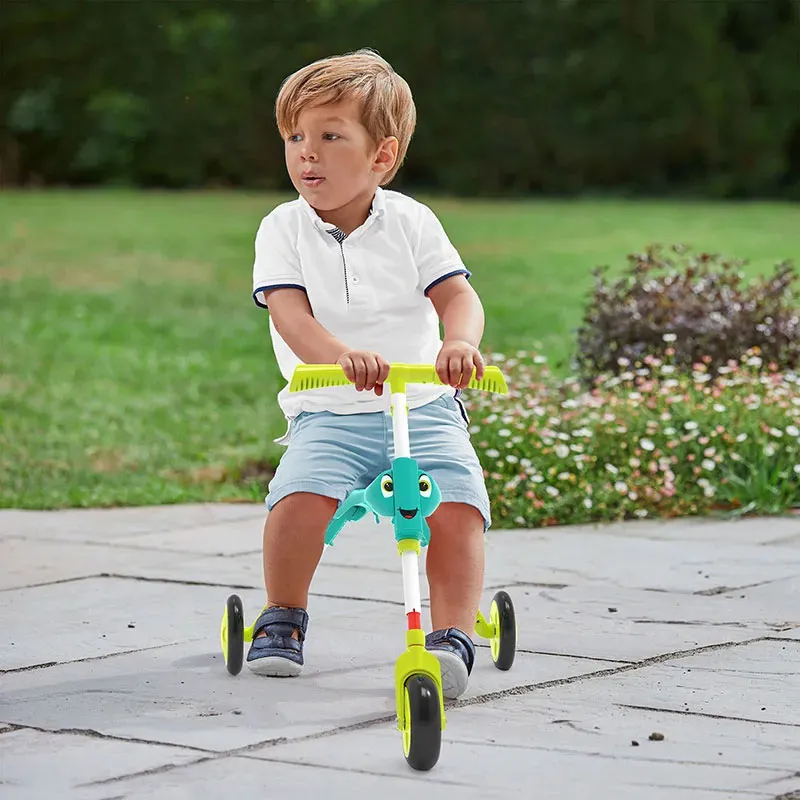 Tricycle Scuttlebug Luciole Jaune/Vert - 12m+-12