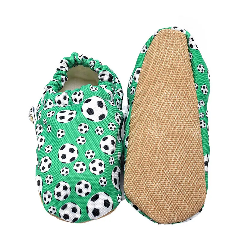 Chaussons antidér. Football - Vert-1