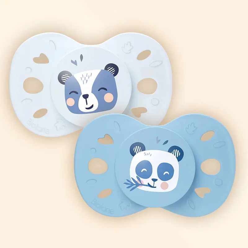 Tétines anatomiques - Animaux  - Bleu clair/foncé-0