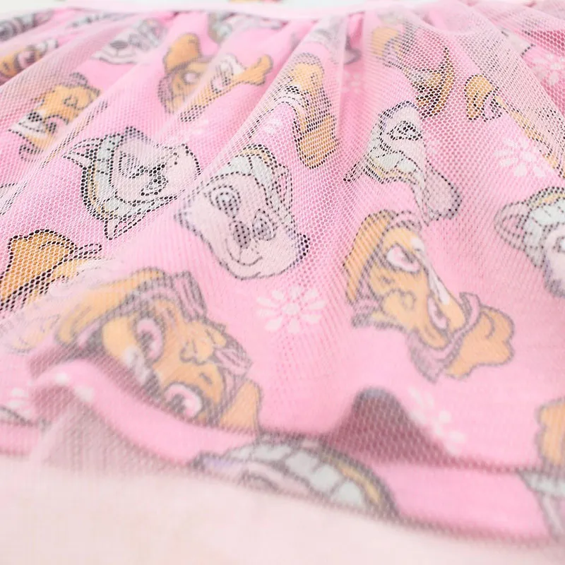 Robe Tulle bebe Paw Patrol - Rose-3