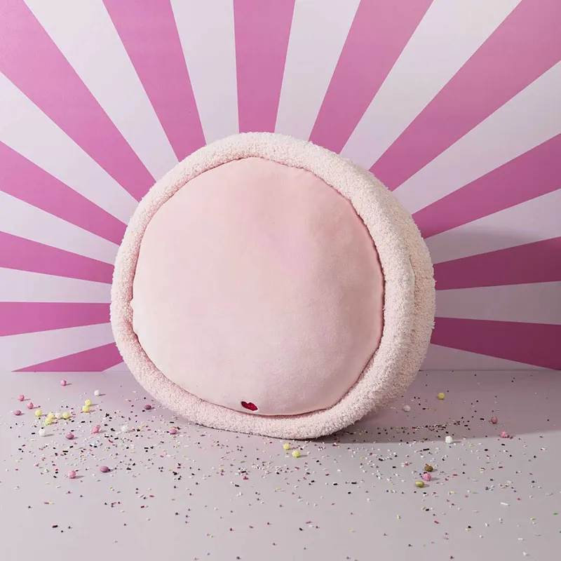 Peluche Macaron Rose Kawaii - ø36cm-3