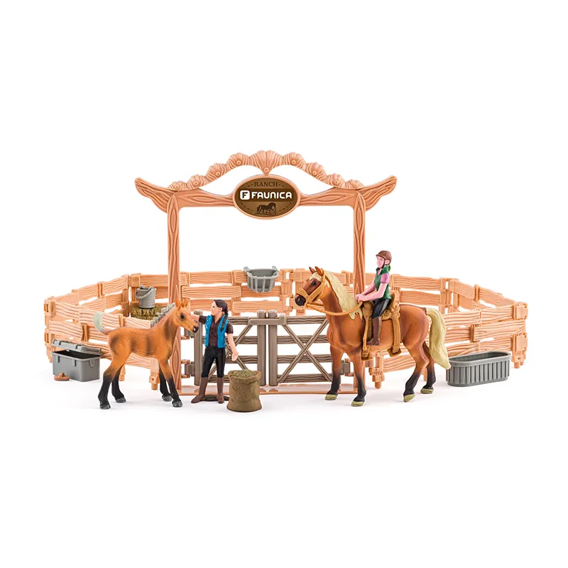 Paddock avec chevaux - 36m+-0
