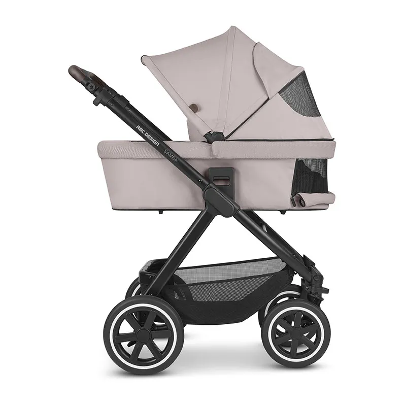 Trio Poussette Tout terrain Samba + Nacelle + Cosy Tulip + Adaptateurs Berry - 0m+-18
