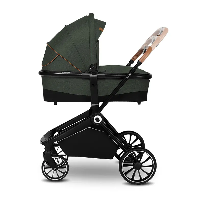 Poussette compacte 3en1 Mika Vert forêt - 0m+-10