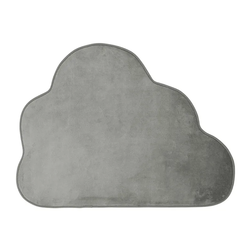 Tapis Nuage Gris - 110x80cm-0