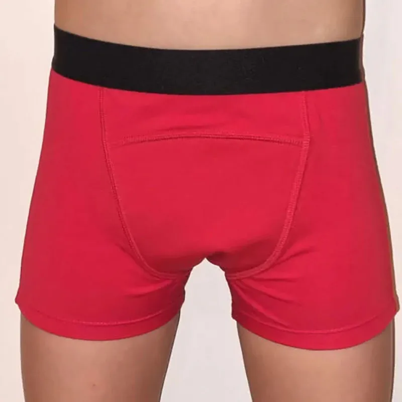 4 Boxers d'apprentissage Propreté - Rouge/Gris-6