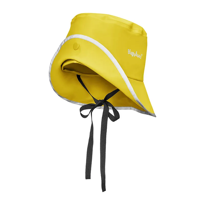Chapeau de pluie Basic - Jaune-1