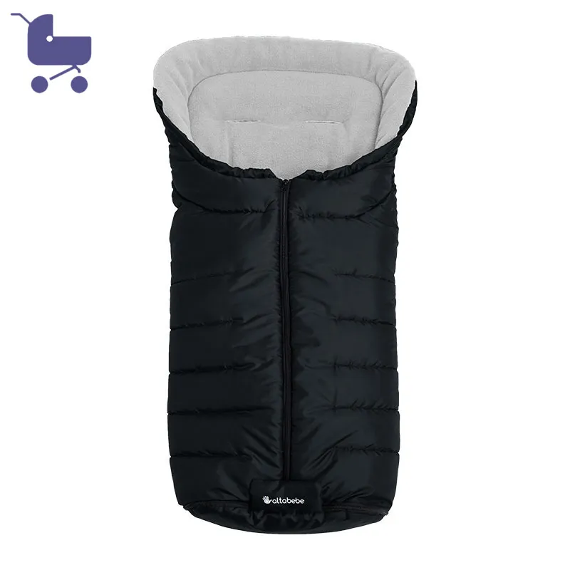 Chancelière Hiver Polaire Active Noir/Gris clair - 9-36m-0