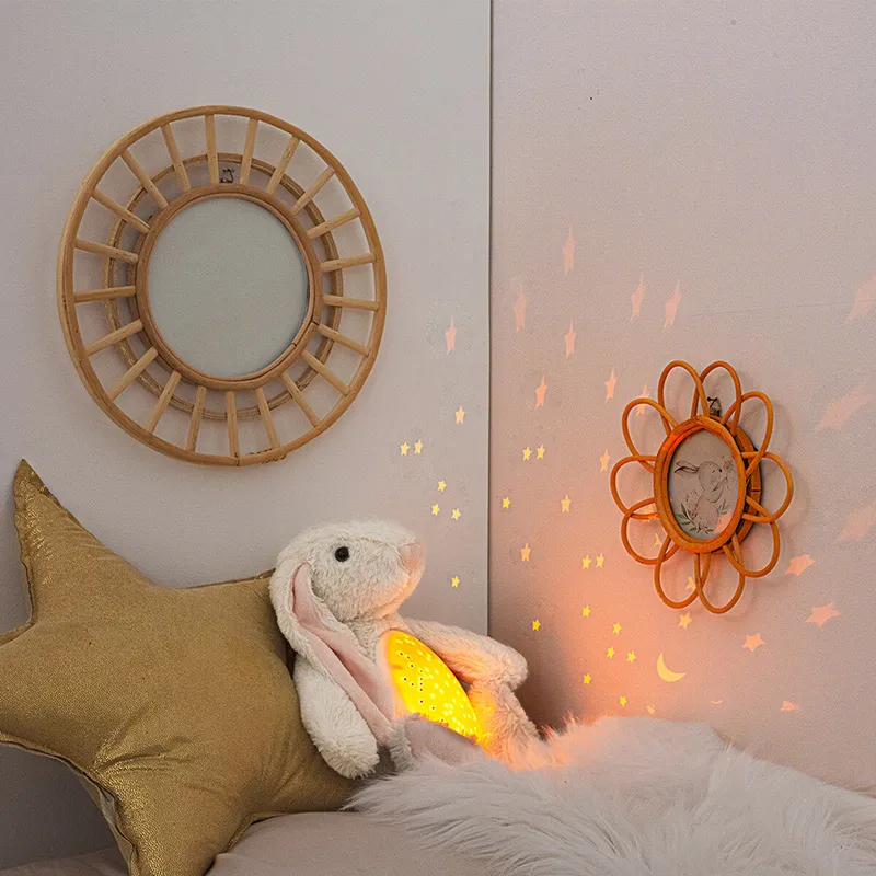Veilleuse Projecteur Led peluche Lapin - 26x12x34cm-0