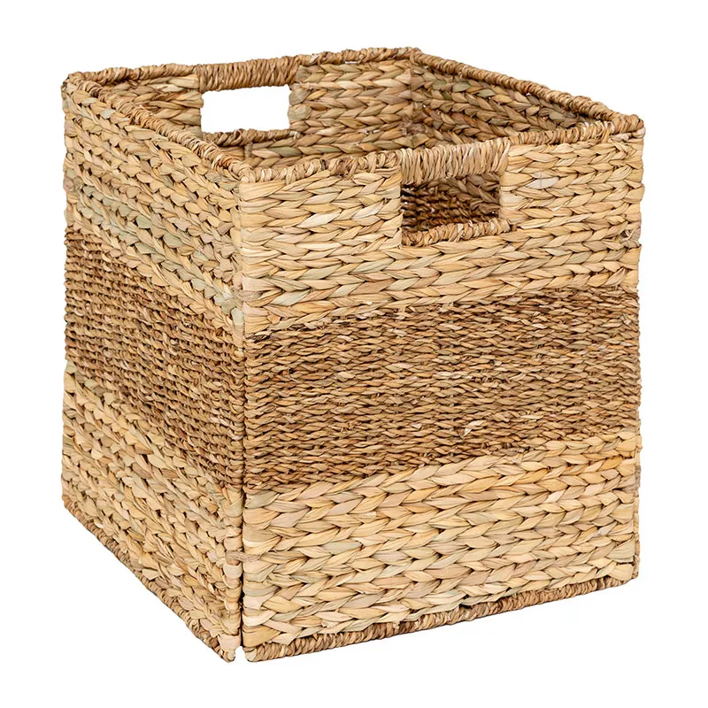 Panier Roseau Ninon - 38x38cm-0