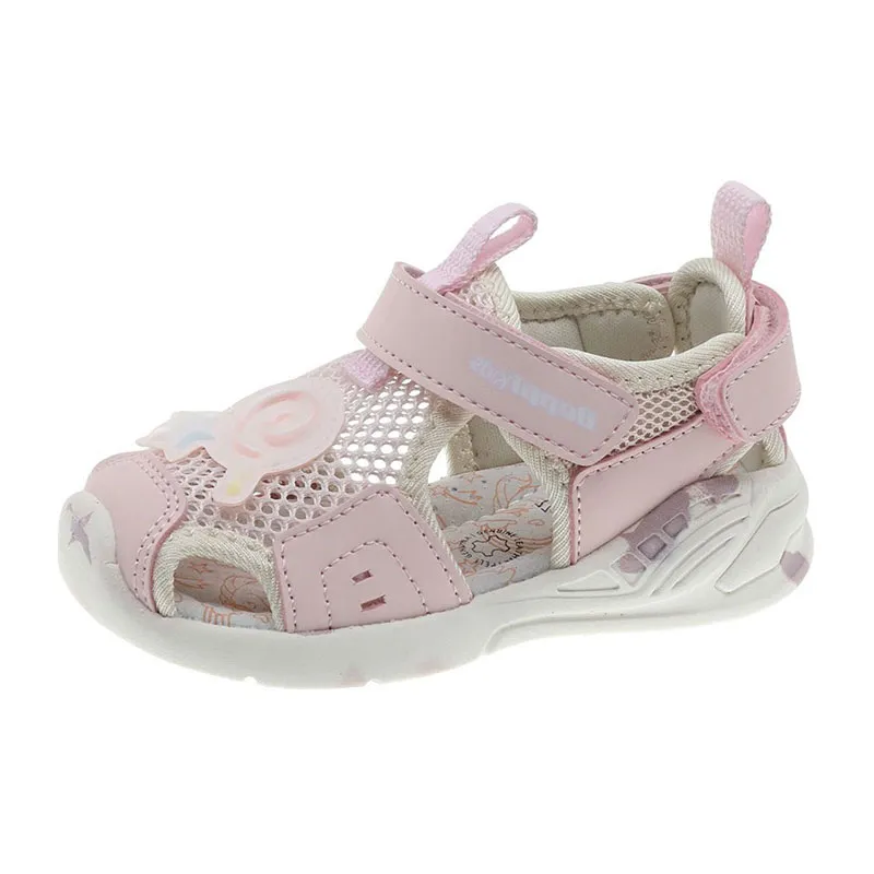 Sandales fermée Bébé - Rose-0