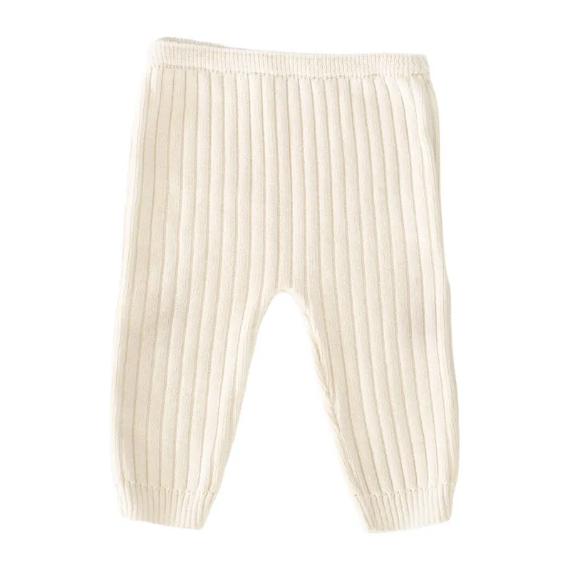 Pantalon Rétro sans Pied - Écru-1