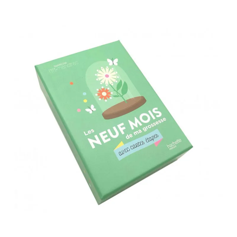 Les 9 mois de ma grossesse avec cartes étapes - Adultes-1