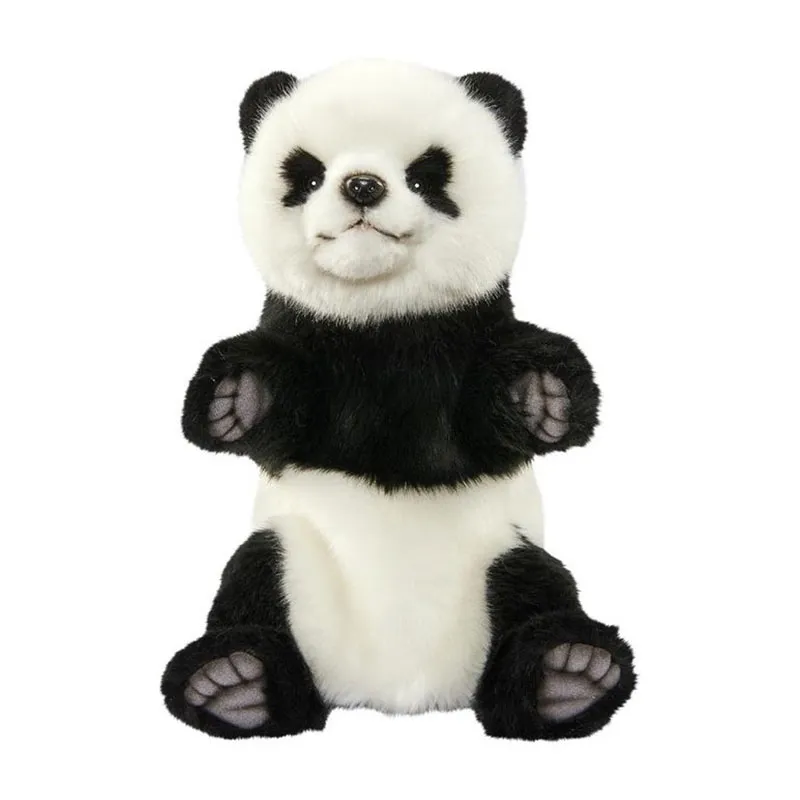 Peluche Panda Marionnette Hansa - 30cm-0