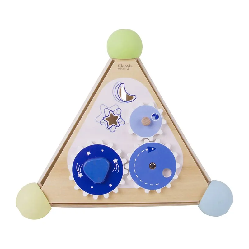 Pyramide d'éveil Bois 6pcs - 24m+-4