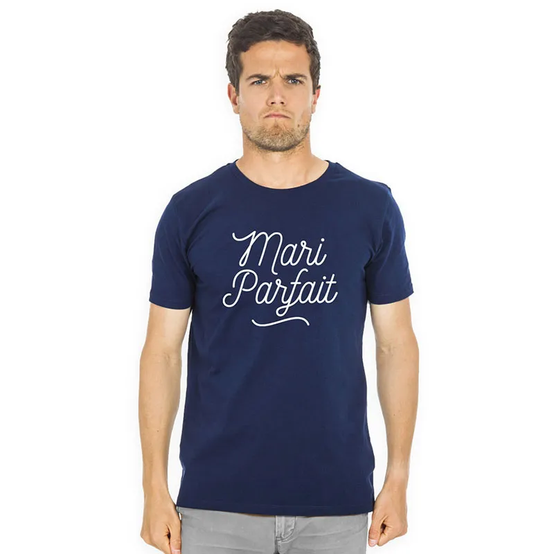 T-shirt Homme Mari parfait BIO - Navy-0