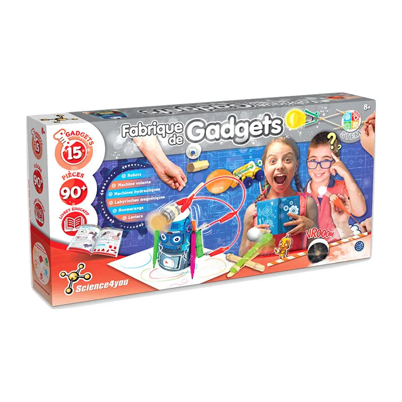 Kit Fabrique de Gadgets 15 expériences - 8+-1