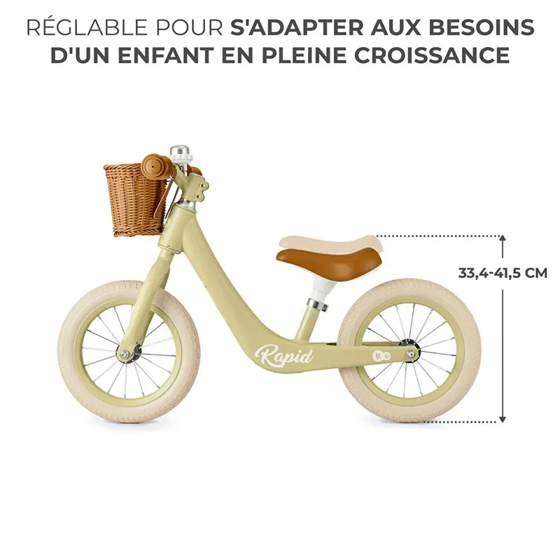 Draisienne Rapid 2 Vert - 24m+-2