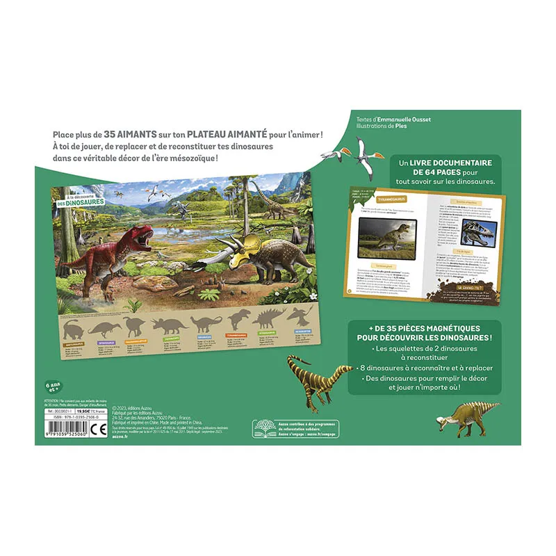 À la découverte des dinosaures - 5+-3