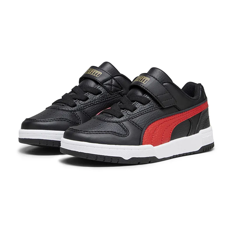 Baskets Garçon RBD Game Puma - Noir/Rouge-0
