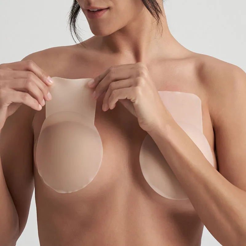 Soutien-gorge adhésif silicone Matt - Beige-0