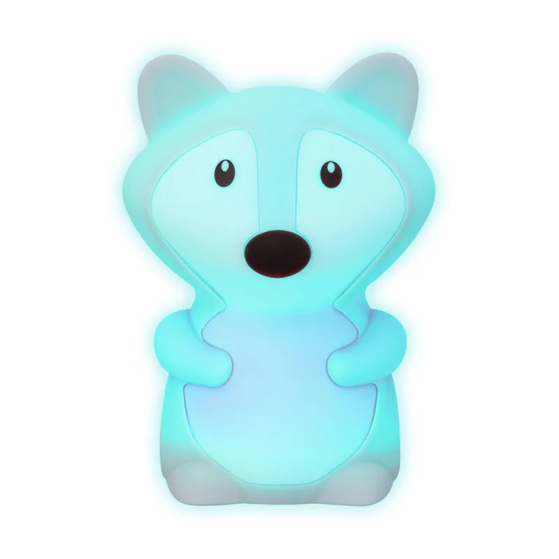 Veilleuse 8 couleurs Renard - 10,4x14,3cm-6