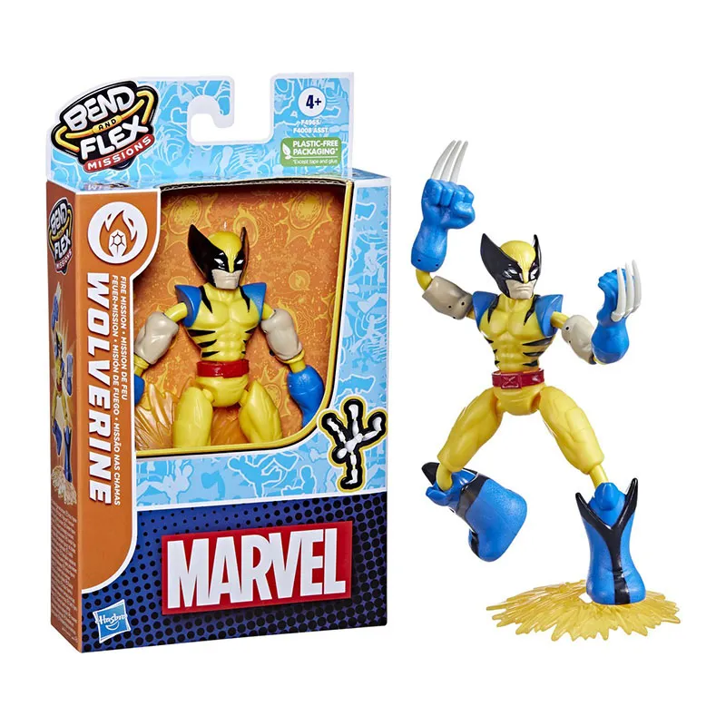 Figurine Wolverine Bend and Flex Missions - 4+-2