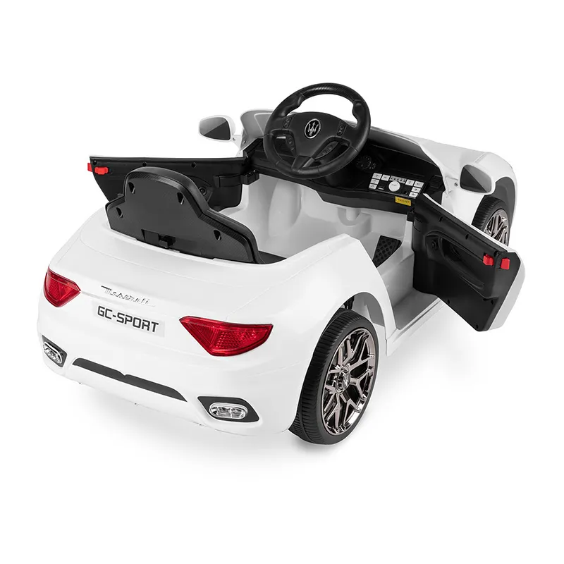 Voiture élec. Maserati Blanc - 36m+-2