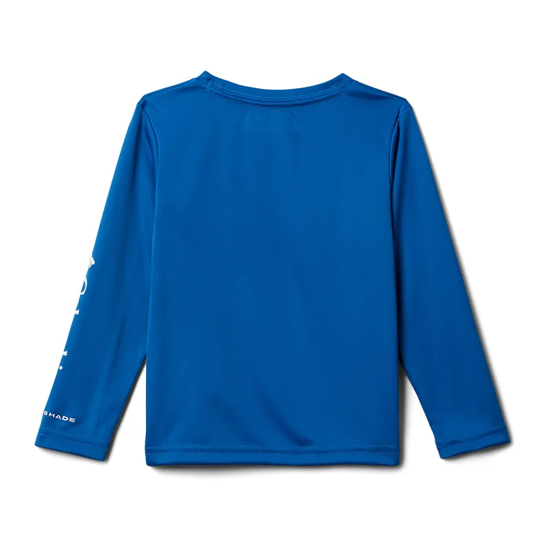 T-shirt ML Fork Stream - Bright Indigo-1