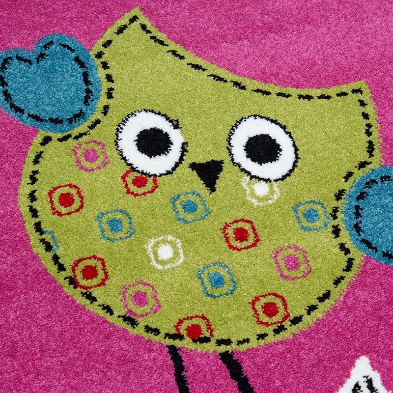 Tapis Hiboux Violet - Plusieurs dim. dispos-6