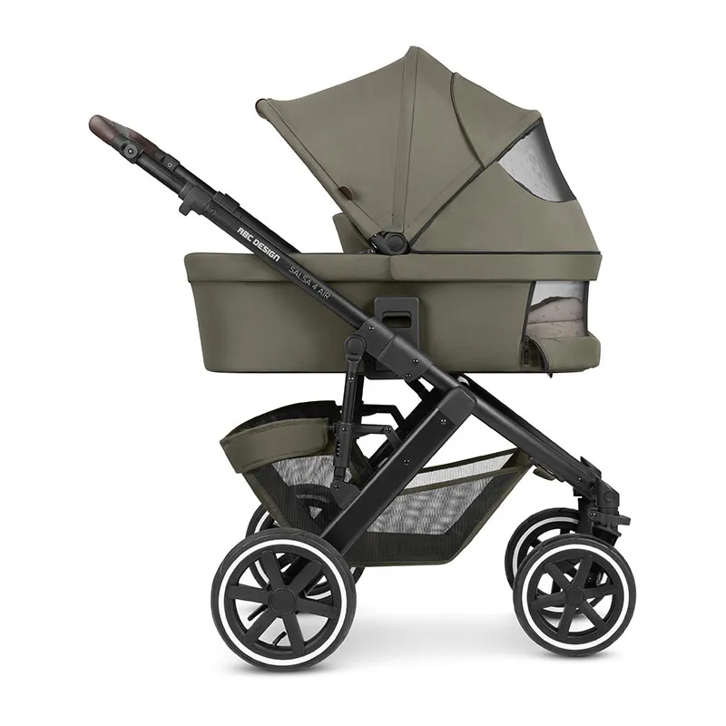 Trio Poussette Salsa 4 air + Nacelle + Siège-auto Wheat - 0m+-6