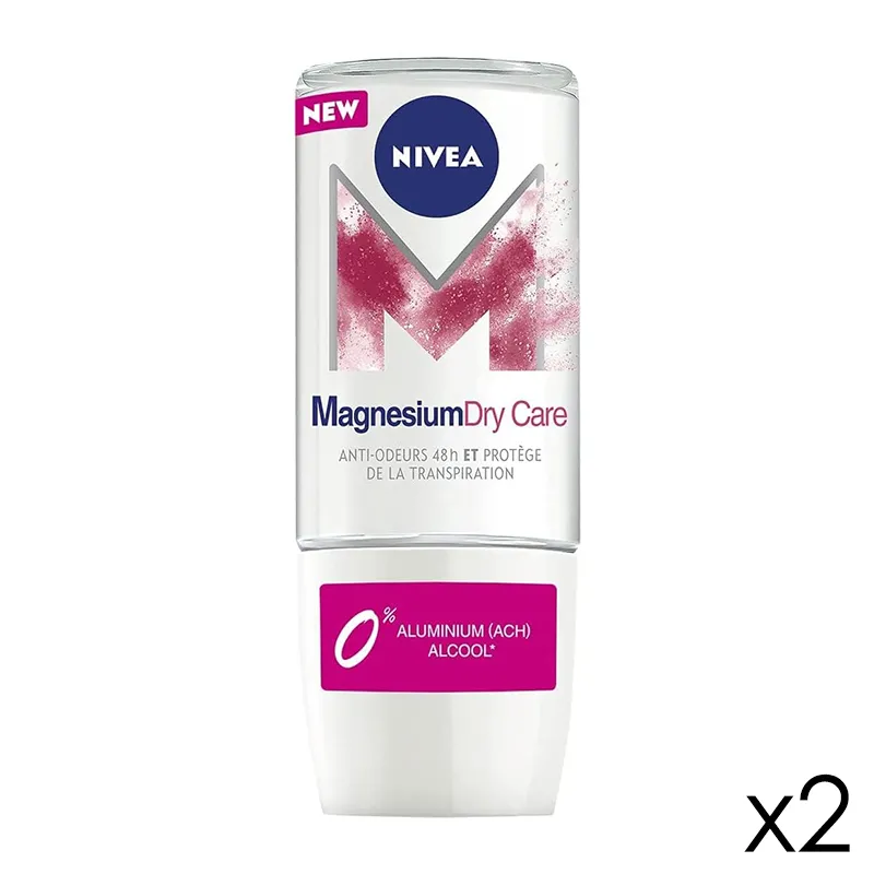 2 Déodorants bille femme MagnesiumDry Care - 2x50ml - NIVEA-0