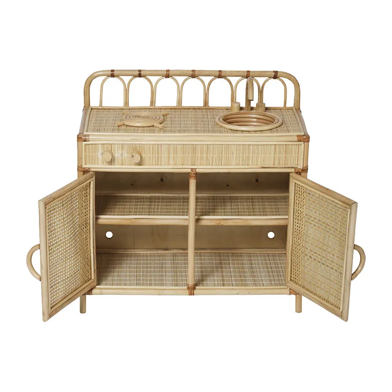 Cuisine en rotin - Beige - 3+-2