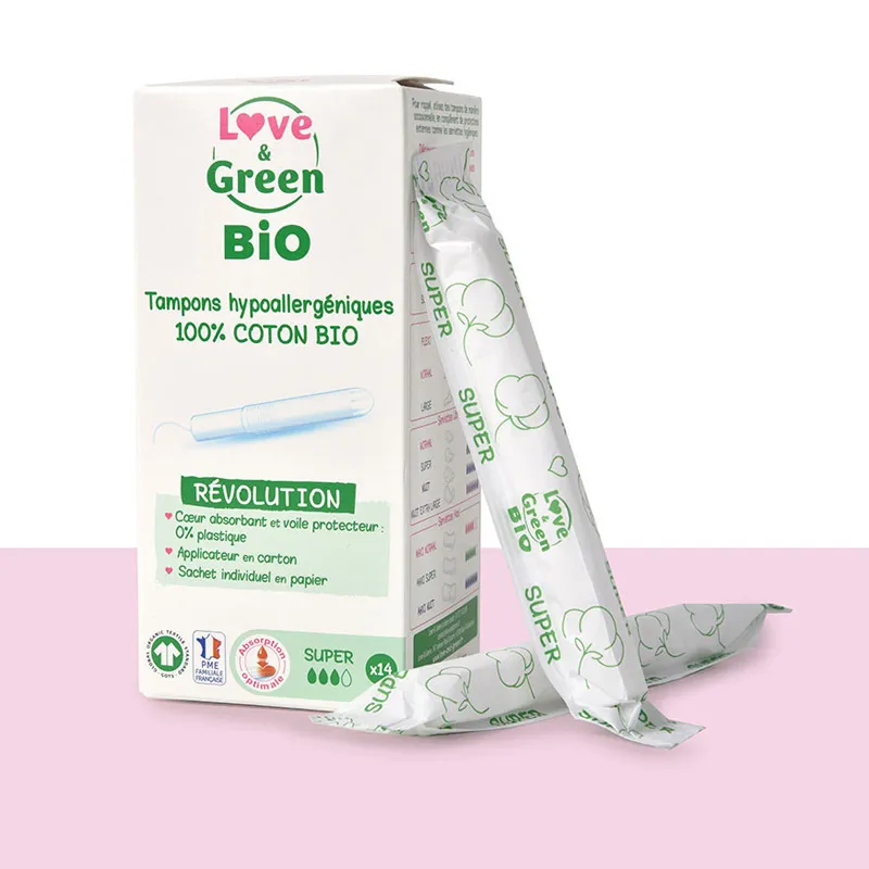 Tampons BIO SUPER avec Applicateur - 2x14-3