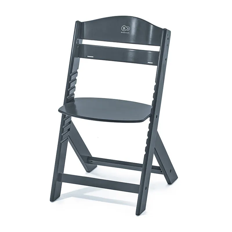 Chaise haute évolutive Enock Gris - 6m+-3