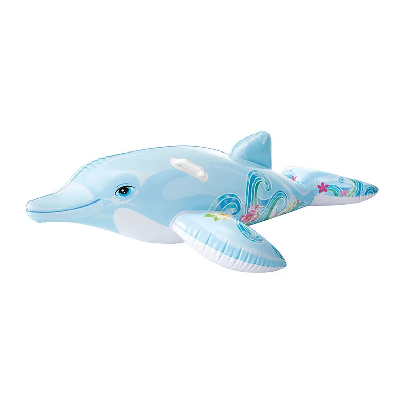 Dauphin gonflable à chevaucher - 175x45x66cm-0