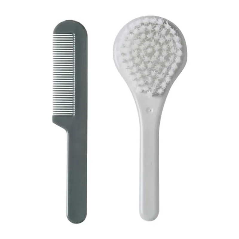 Set Coiffure Brosse et Peigne Vert Sauge - 0m+-0