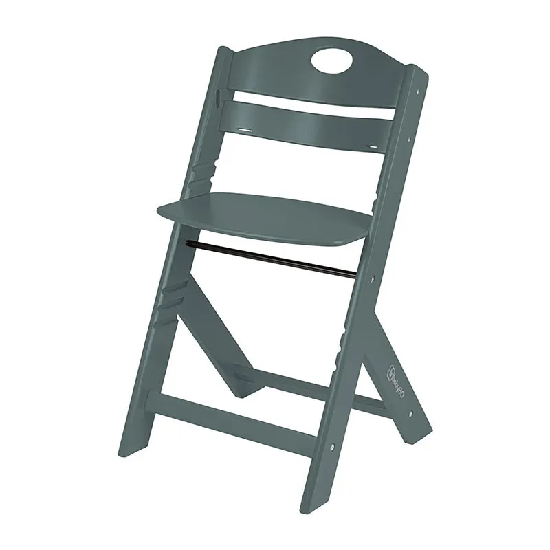 Chaise haute Family Gris - 10m+-3