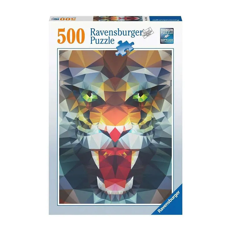 Puzzle Lion de polygone 500pcs - 12+-0