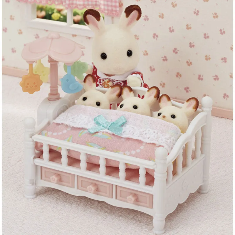 Lit bébé & mobile - 8pcs-4