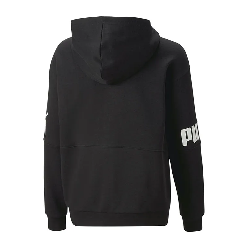 Veste à capuche Garçon Power Puma - Noir-1