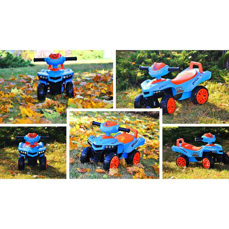 Porteur Quad Monster Bleu - 12m+-5