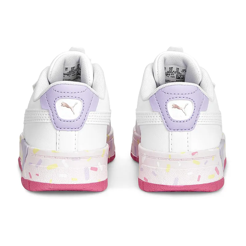 Baskets Fille Cali Dream - Blanc/Violet/Rose - PUMA-1