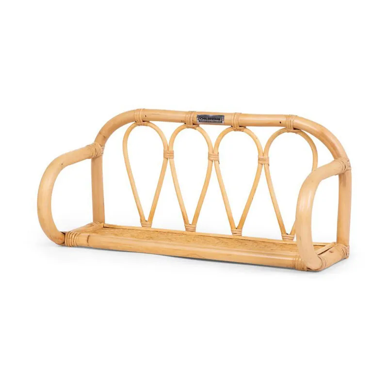 Étagère murale Rotin - 53x23x23cm-0