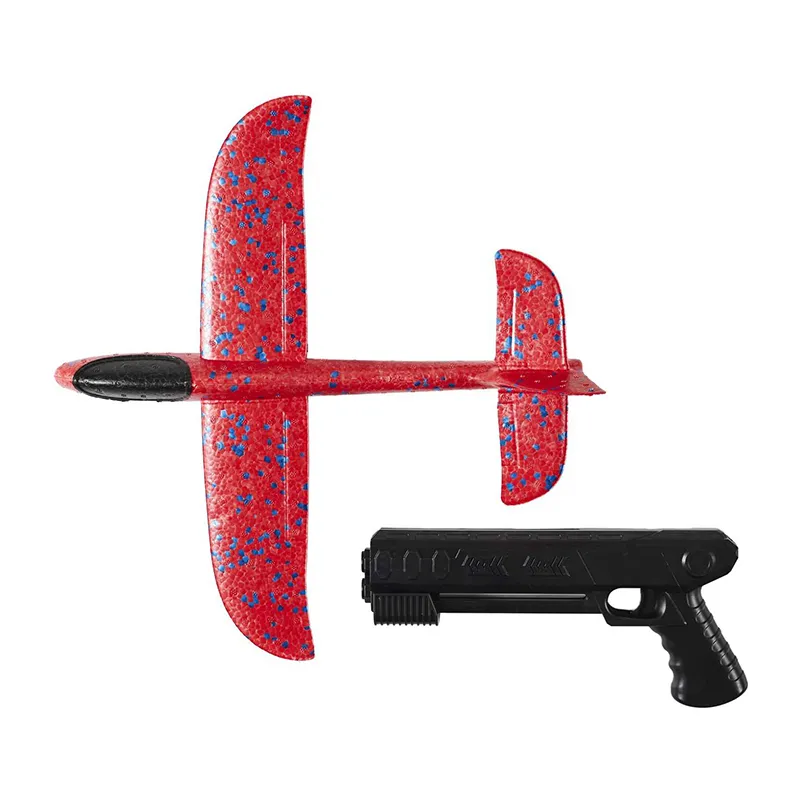 Jeu du Lancer d'avion + propulseur - 18x43x3,5cm-1